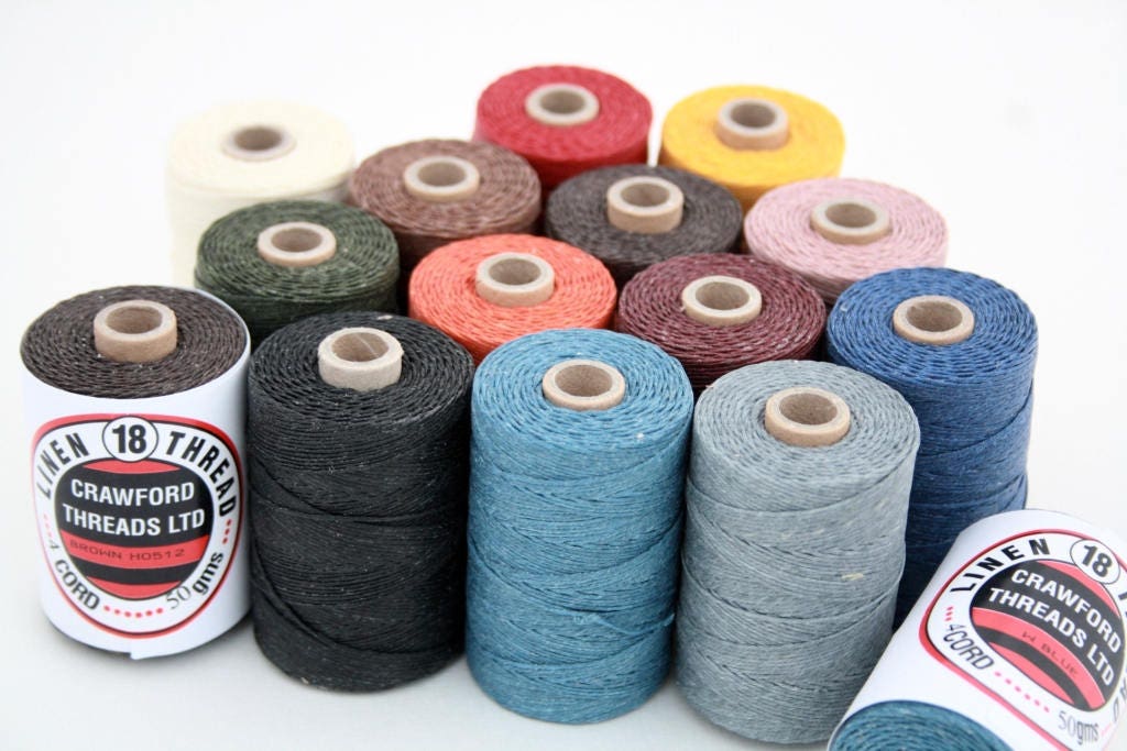 4 Cord Waxed Linen Thread — MCBA