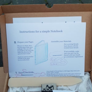 Tool Set, Bookbinder's Starter Kit, Bookbinding Gift Kit image 9