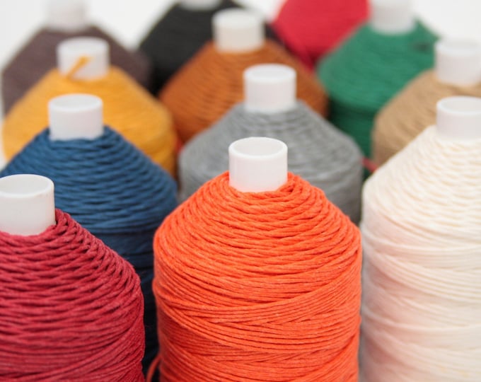 Linen Thread 4-ply, 50g Spool, Nel 18/4, English, Non-waxed - Etsy