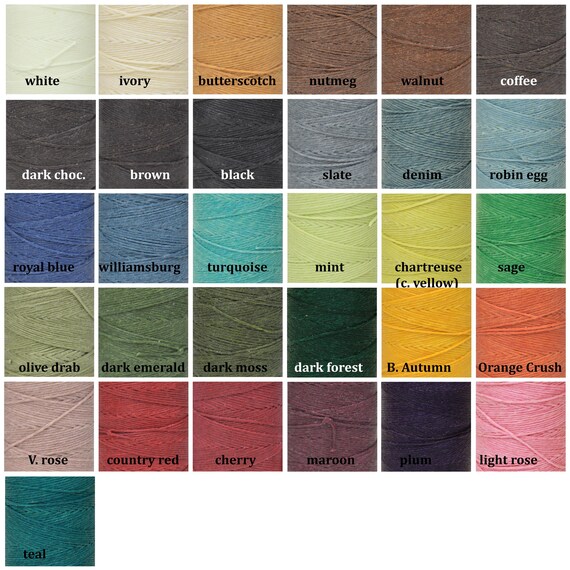 7PB-4 POLYESTER Sail Twine #7 Waxed Brown 1/4# | Seattle Marine