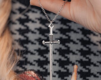 Silver Sword Necklace