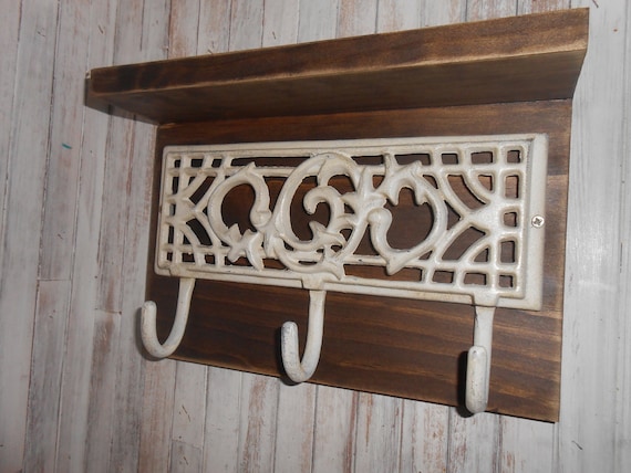 Toalla De Hierro Forjado Soporte De Toalla De Montaje En Etsy