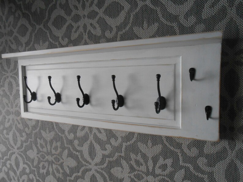 Shutter Coat Rack With Shelfentryway Coat Rack farmhouse Etsy