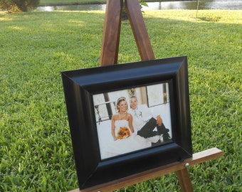 Handmade Wood Art Easel: Tabletop Display Stand, Wedding Decor