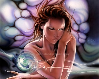 Mystic Artist Signed 11x14 Print