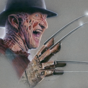 Freddy Krueger Signed 11x14 Print