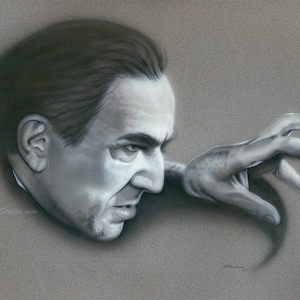 Dracula Reaching Signed 11x14 Print