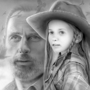 Rick and Judith - Artist Signed 11x14 Print