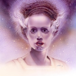 Bride of Frankenstein Signed 11x14 Print