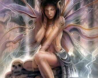 Litha Artist Signed 11x14 Print