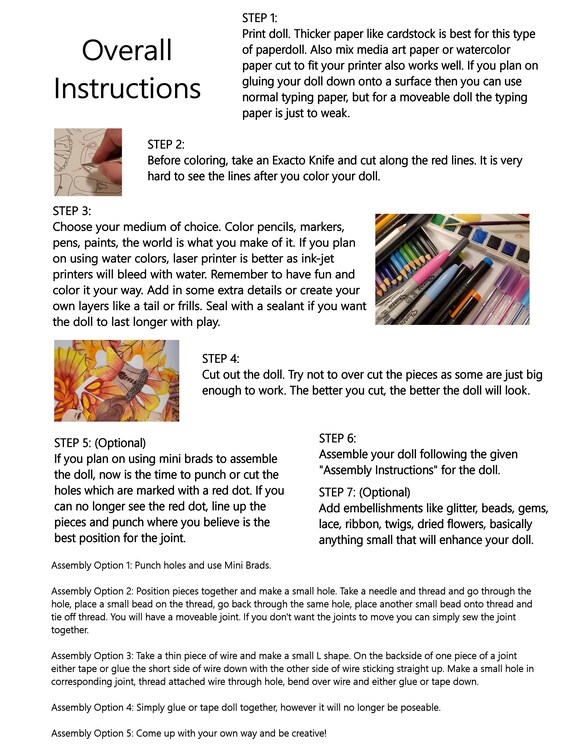 Falsetto Eternal Sonata Articulated Paper Doll Pdf You Etsy