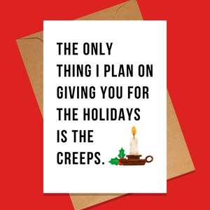 Funny Christmas Cards/sarcastic Christmas Cards/snarky Holiday Cards ...