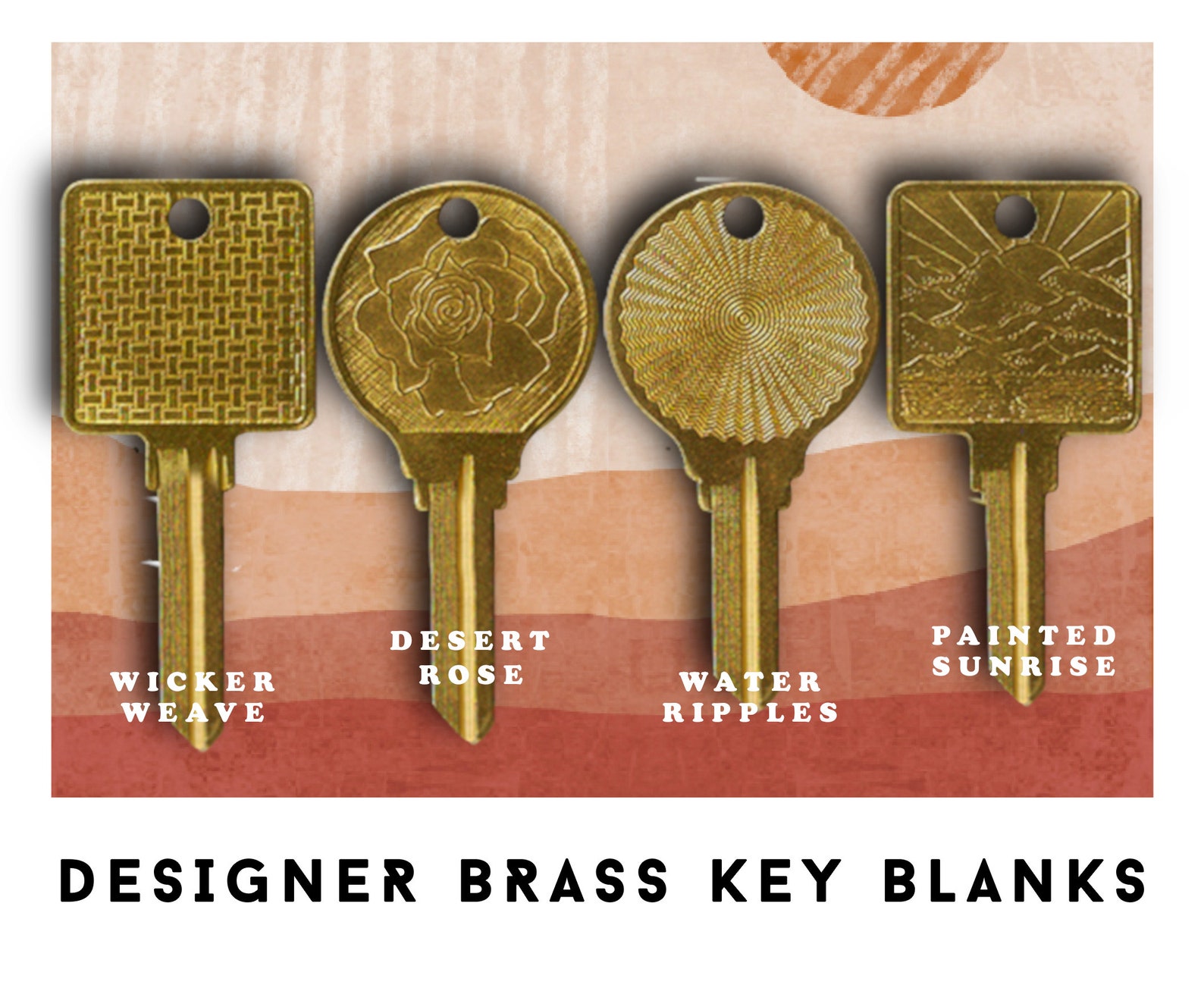 Large Key Blanks/xl Ornate Brass Key Blanks/hotel Key/bronze Etsy