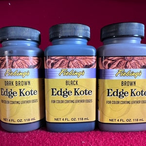 Fiebing&#39;s Edge Kote 4 fl oz 3 colors to choose from