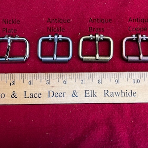 1 1/2&quot; Roller Buckle - 4 colors to choose from