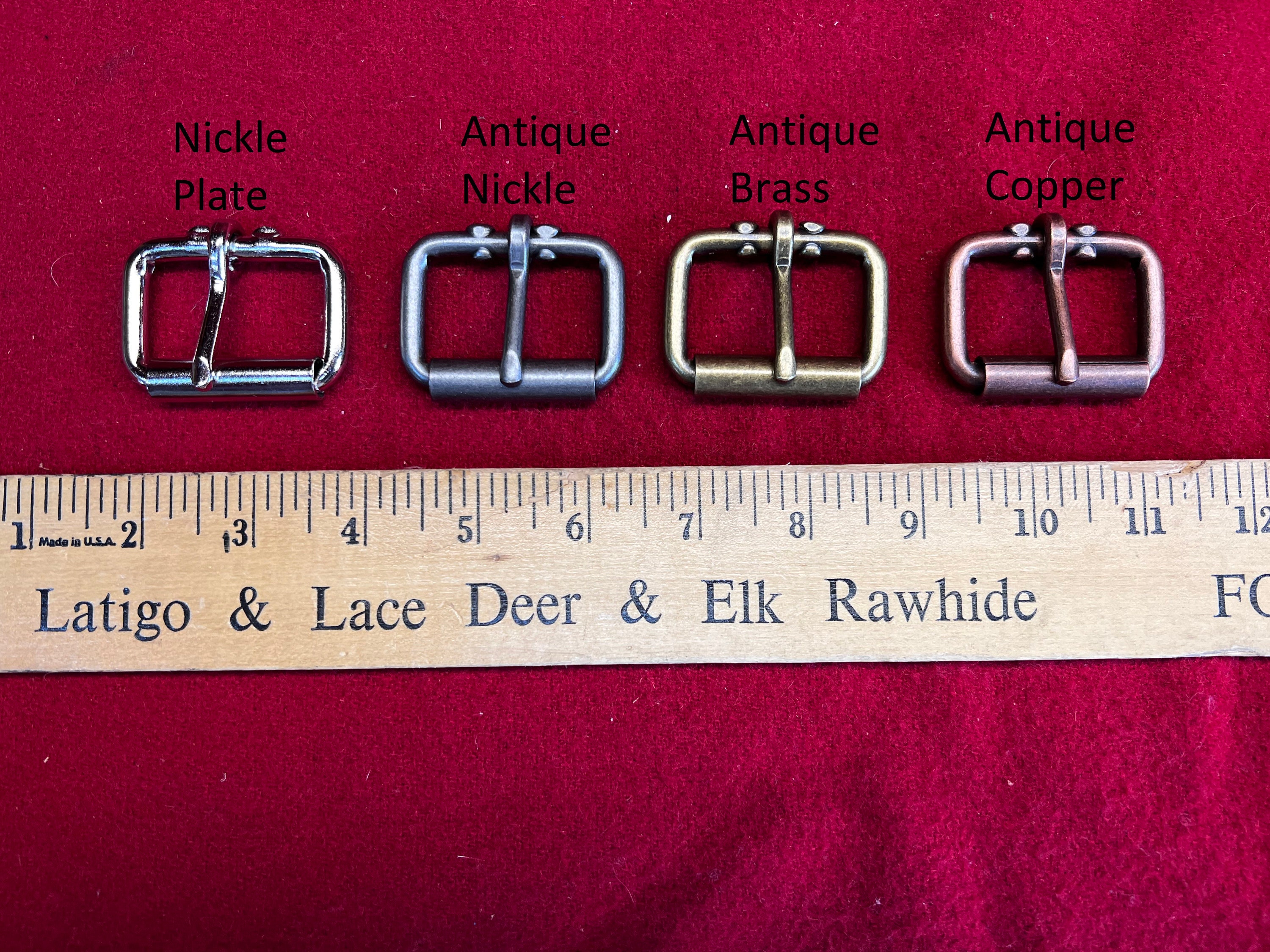 1 1/2 Roller Buckle 4 Colors to Choose From 