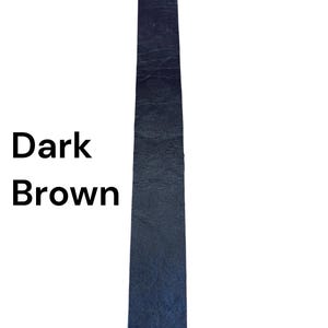 Full Grain Leather Strip/Straps 1~1 1/4~1 1/2~1 7/8~2 1/2~3 inches wide 6 ft long A-101 image 6