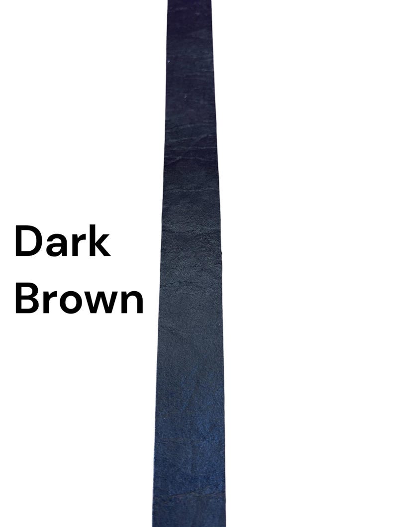 Full Grain Leather Strip/Straps 1~1 1/4~1 1/2~1 7/8~2 1/2~3 inches wide 6 ft long A-101 image 6