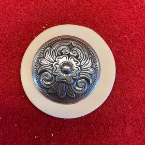 Diablo Concho - Antique Silver Plated 1 1/4&quot;