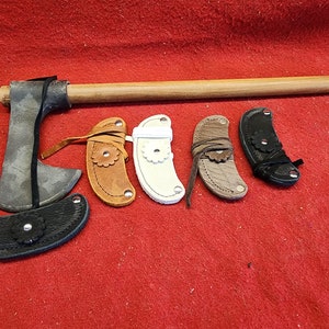 Tomahawk covers, leather hawk sheath C11 small