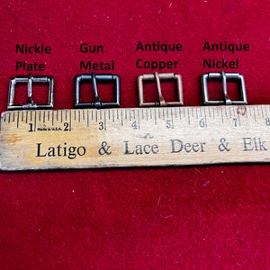1&quot; Roller Strap Buckle - 4 colors to choose from
