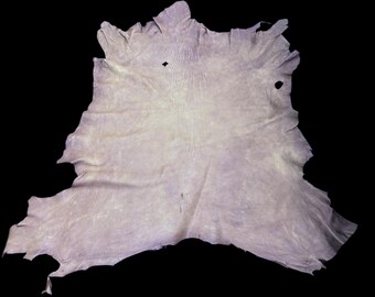 Deerskin/deer leather / Buckskin hide/saddle color / C11-Pic304