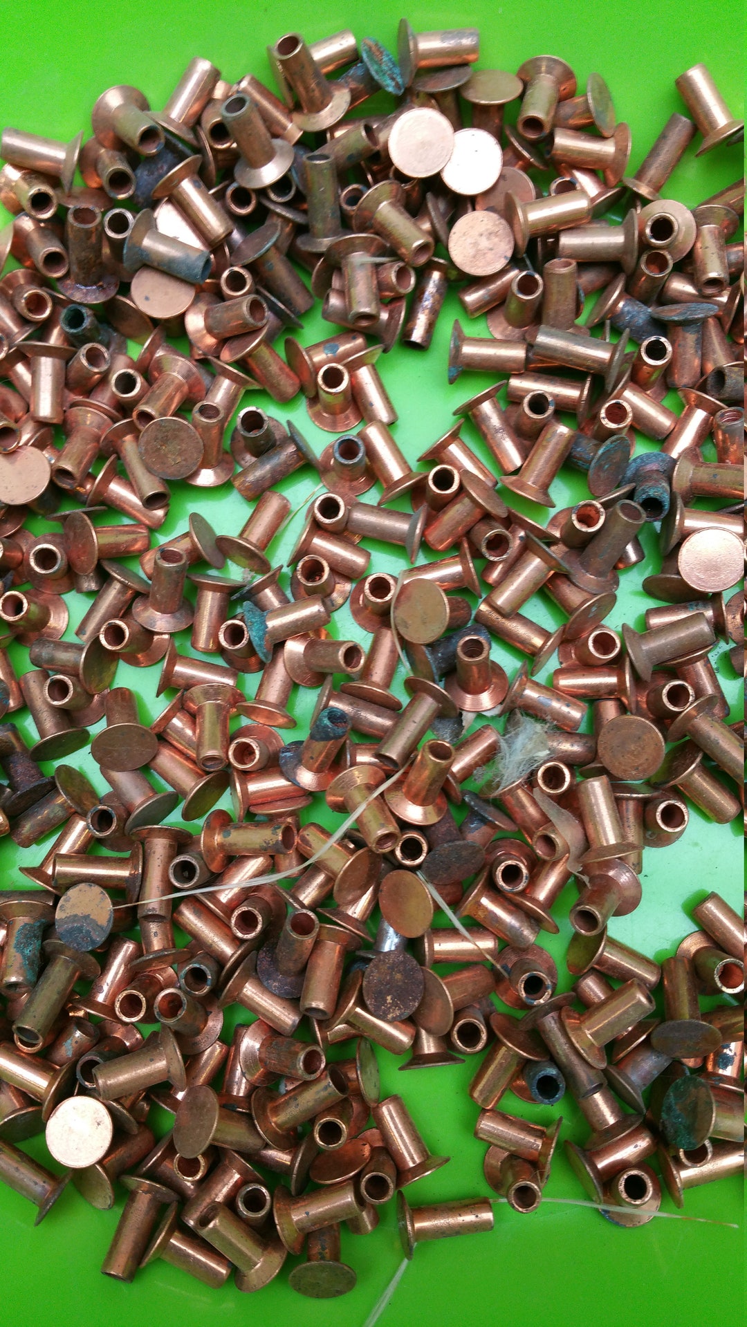 Tubular Rivets 100 Pack 7/16 Copper L2100 Etsy