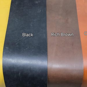 Harness / Bridle Full Grain Leather Straps 4 colors to pick from 8-10 oz Heavy Duty