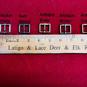 3/4&quot; Roller Strap Buckle - 5 colors to choose from