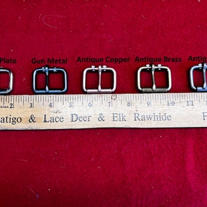 1 1/4&quot; Roller Buckle - 5 colors to choose from