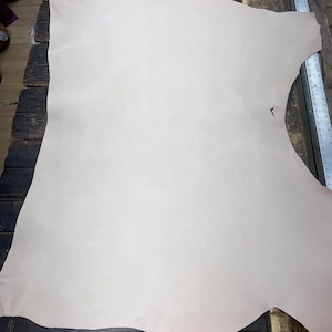 Veg Tan Double Shoulders  4-5 oz. weight