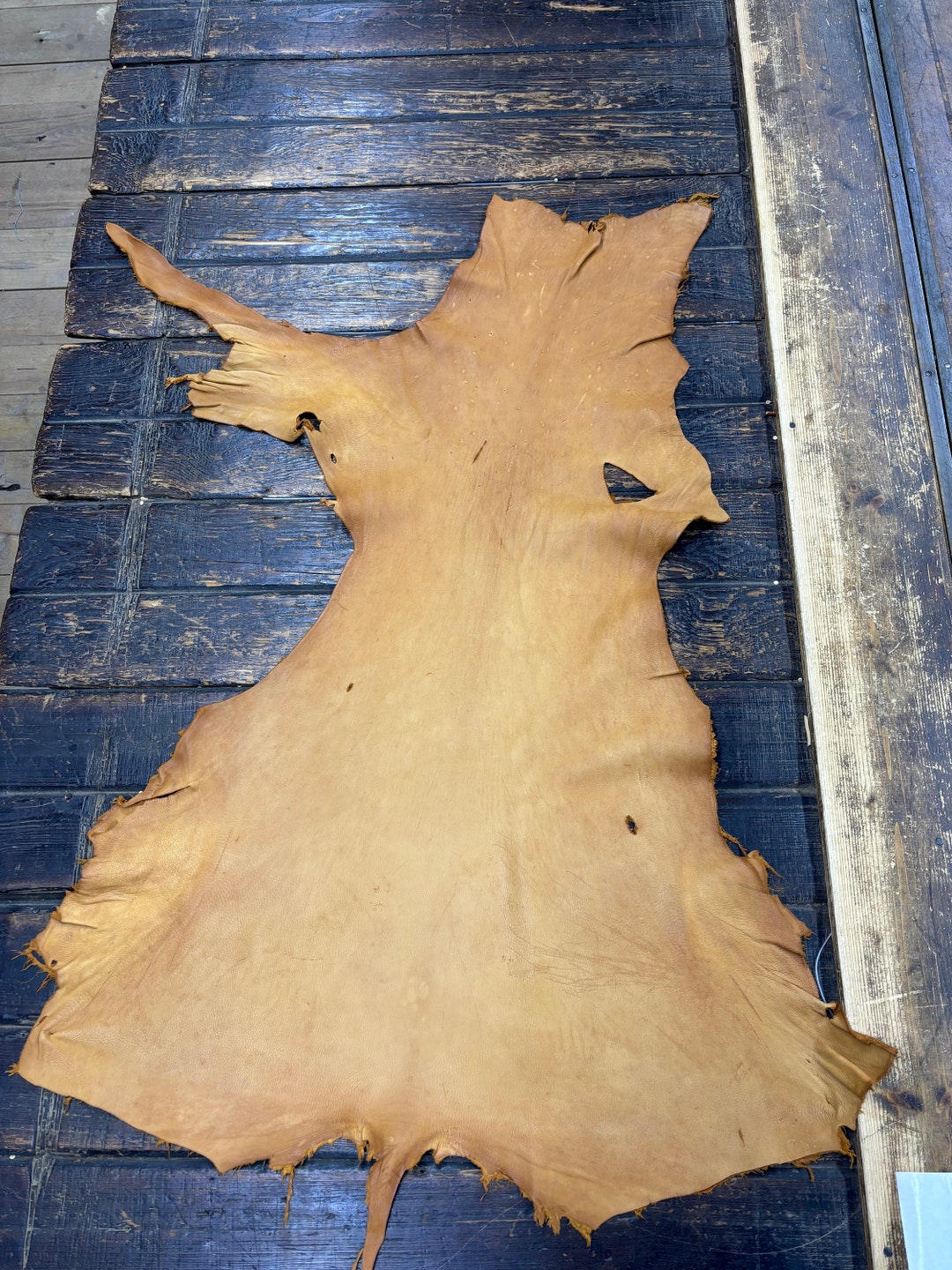 Deerskin/deer Leather / Buckskin Hide/saddle Color / C12-pic32 - Etsy