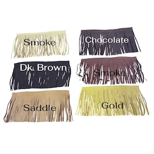 fringe (10"wide & 6"long ) long fringe  D-5