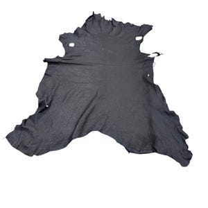 Deerskin/deer leather / Buckskin hide / Dark Brown color / C-12 Pic-19