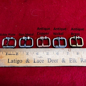 1 &quot; Roller Buckle - 5 colors to choose from