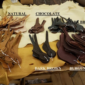 Leather Spur Straps and Spur Set