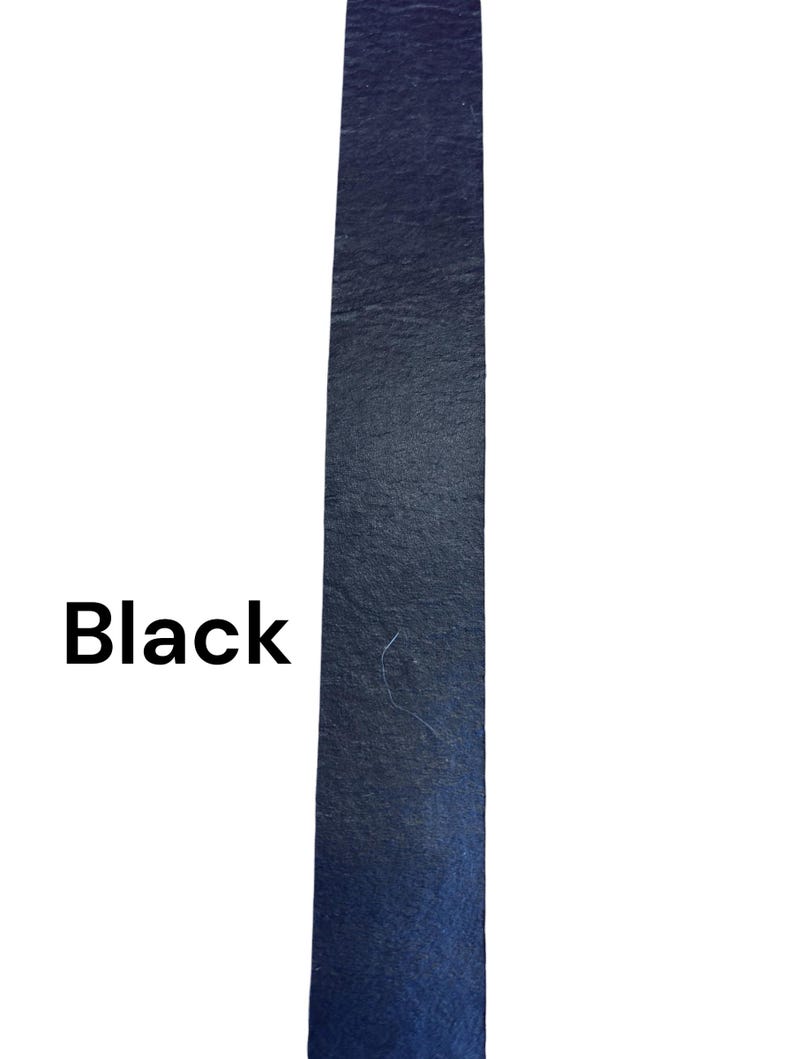 Full Grain Leather Strip/Straps 1~1 1/4~1 1/2~1 7/8~2 1/2~3 inches wide 6 ft long A-101 image 2
