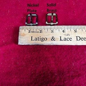 3/4&quot; Roller Strap Buckle - 2 colors to choose from