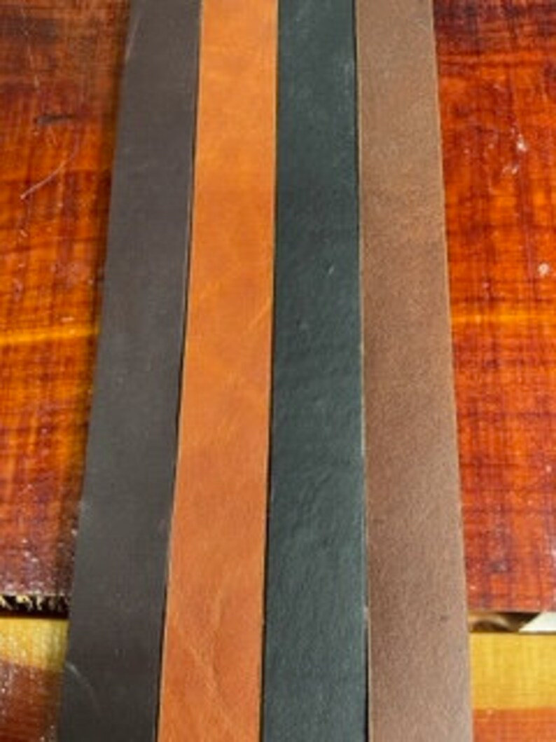 Leather Strip/straps Oil Tanned Top Grain Cowhide A100 Etsy