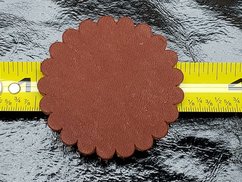 Leather Rosettes Concho's Natural Colorsc1 Etsy