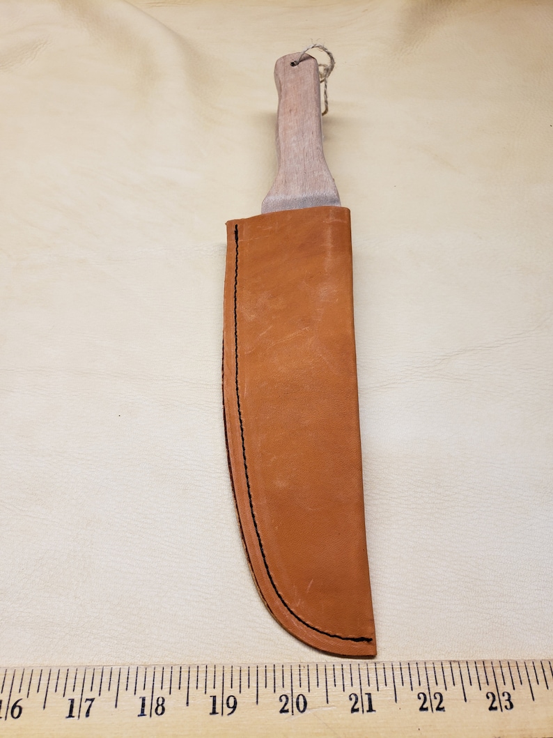 Kids Toy Bowie Knife With Leather Sheath Kids Toy Etsy