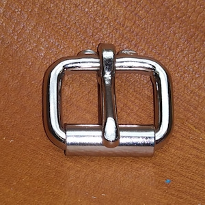 Roller Buckle Nickel Plate - 5 Pieces