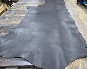 Buffalo, pull up oil tan buffalo leather ,Chocolate color 15 sq ft 08-127