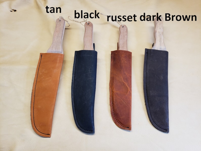 Kids Toy Bowie Knife With Leather Sheath Kids Toy Etsy