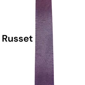 Full Grain Leather Strip/Straps 1~1 1/4~1 1/2~1 7/8~2 1/2~3 inches wide 6 ft long A-101 image 3