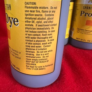 Pro Dye / Oil Dye 32oz bottle - 16 Colors To Choose From image 3