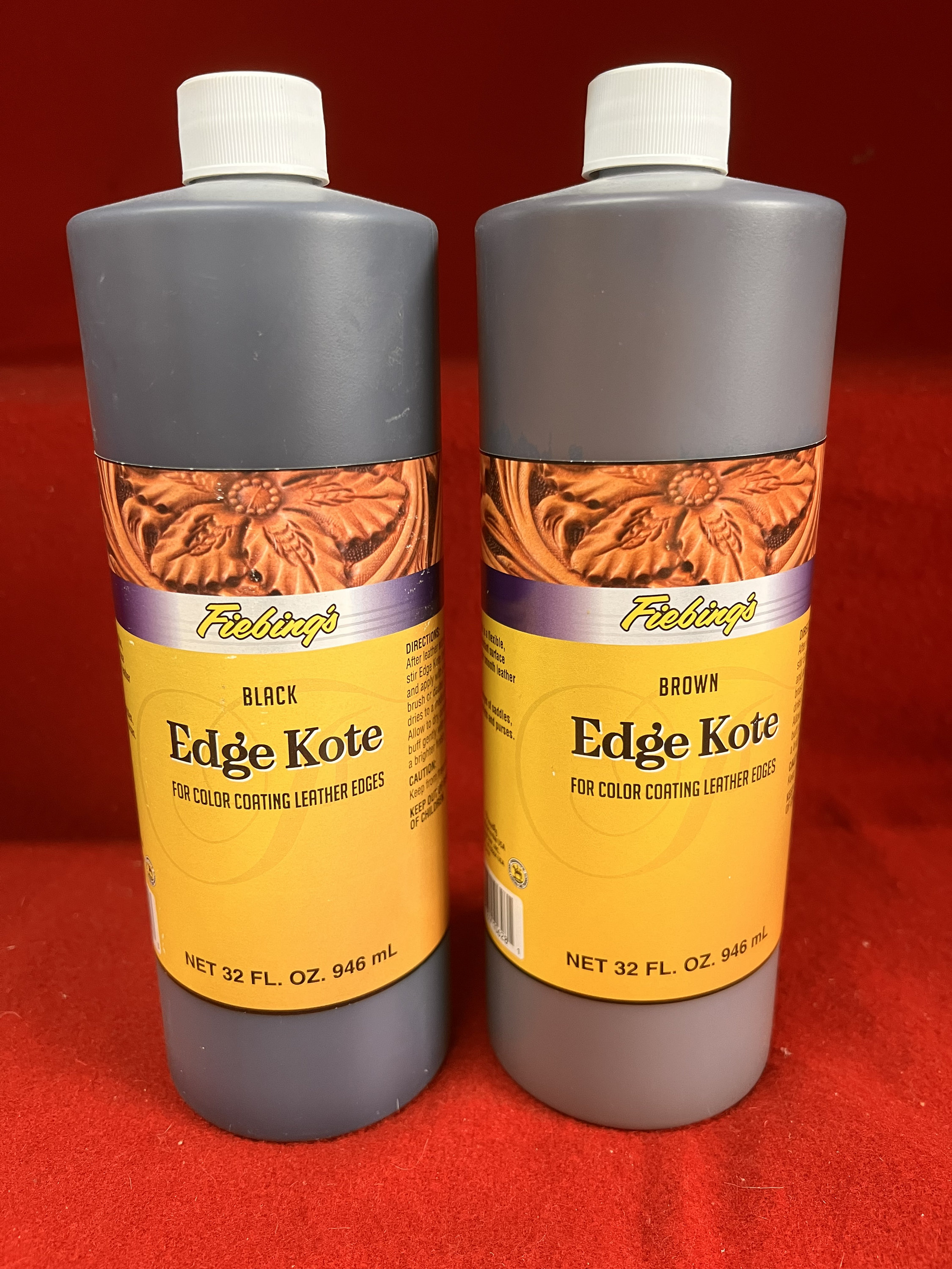 Fiebing's Edge Kote 32 Fl Oz 2 Colors to Choose From 