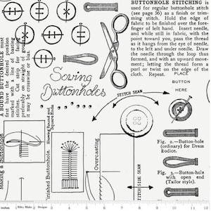 She Who Sews  Home Decor Button Notes Off White by J Wecker Frisch for Riley Blake Designs
