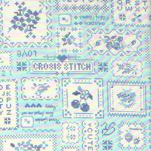 Sampler Color D from the 30's Collection by Atsuko Matsuyama for Yuwa of Japan