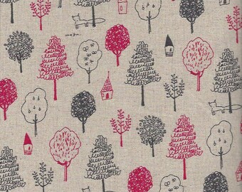 Forest  Color B by Megumi Sakakibara for Yuwa of Japan